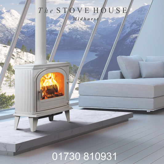 White Cream & Ivory Stoves -Beautiful!