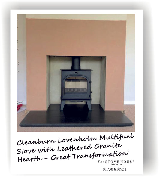 Cleanburn Lovenholm Multifuel Stove Fitted by The Stove House