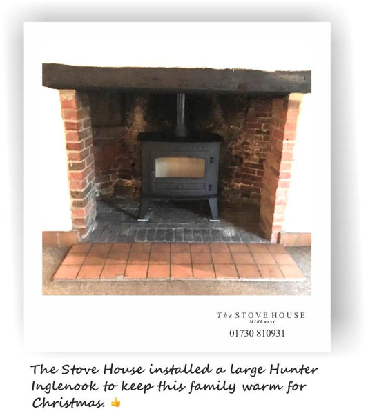 Hunter Inglenook Stove Installation