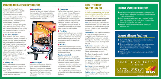 Tips On How To Operate & Maintain Your Wood Burning Stove