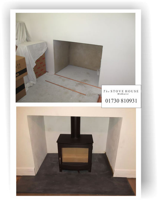 Dik Geurts Ivar 8 supplied & fitted By The Stove House