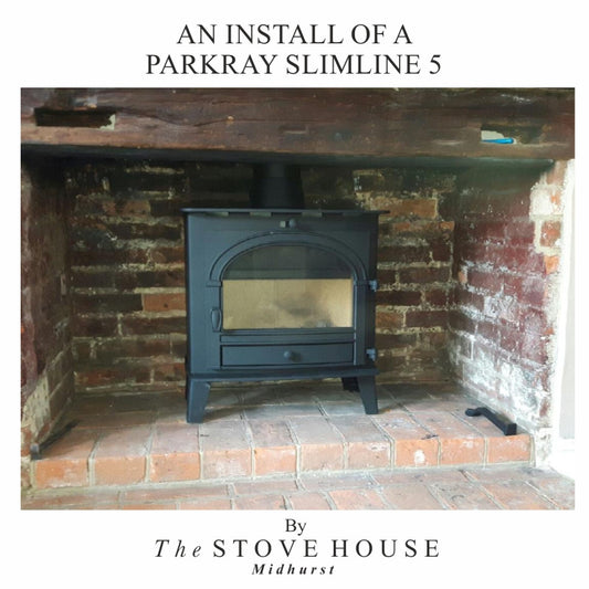 Installation of a Parkray Slimline 5