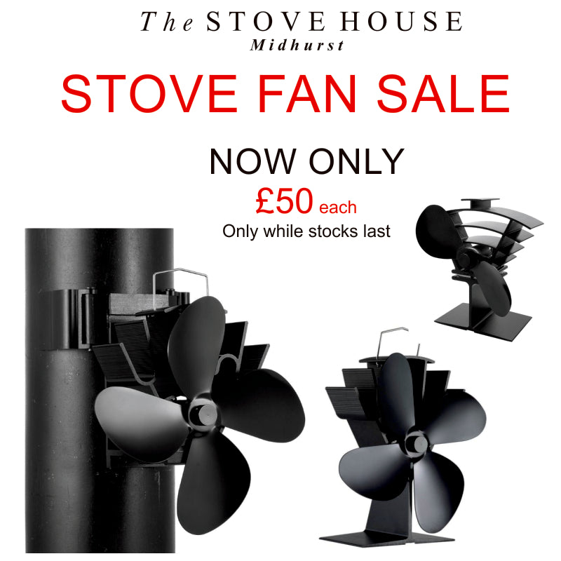 REDUCED NOW £50.00 EACH!! Valiant Heat Powered 4 u0026 2 Blade Stove Top F –  The Stove House