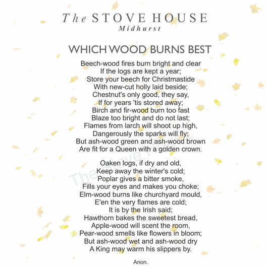 WHICH WOOD BURNS BEST?