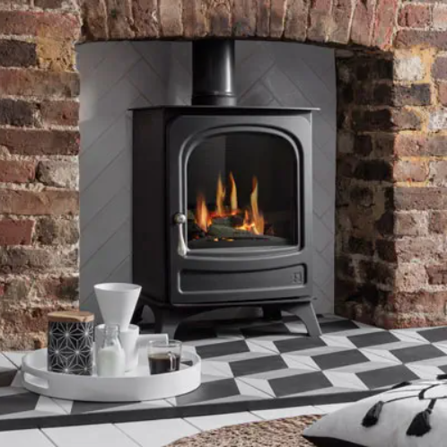 Arada Holborn 5 4.9kW Eco Design Ready 2022 multi-fuel stove at The Stove House Ltd. West Sussex