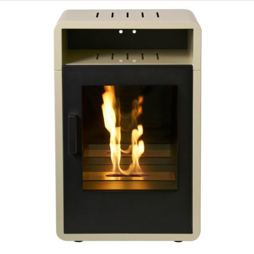 Bellini - Bioethanol Modern Stove burning bio ethanol eco fuel, which means it doesn't need a chimney. Available at The Stove House Ltd. West Sussex.