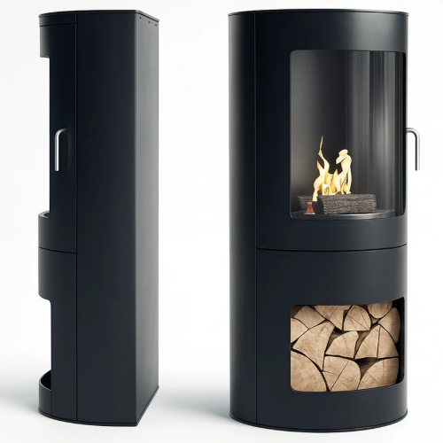 Imagin Burford Bioethanol Modern Stove Bundle Offer with Accessories / No Flue at The Stove House Ltd. West Sussex