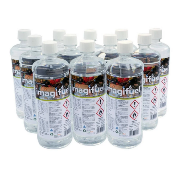 Christmas Scented Premium Bioethanol Fuel - 12 x 1 Ltr Bottles, at The Stove House Ltd. West Sussex.