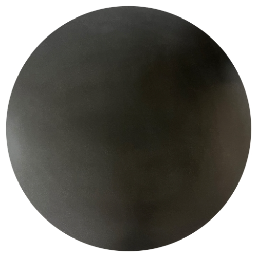 Circular Black Granite Hearth - 20 mm. 1000 mm diameter x 20 mm thick at The Stove House Ltd. West Sussex.