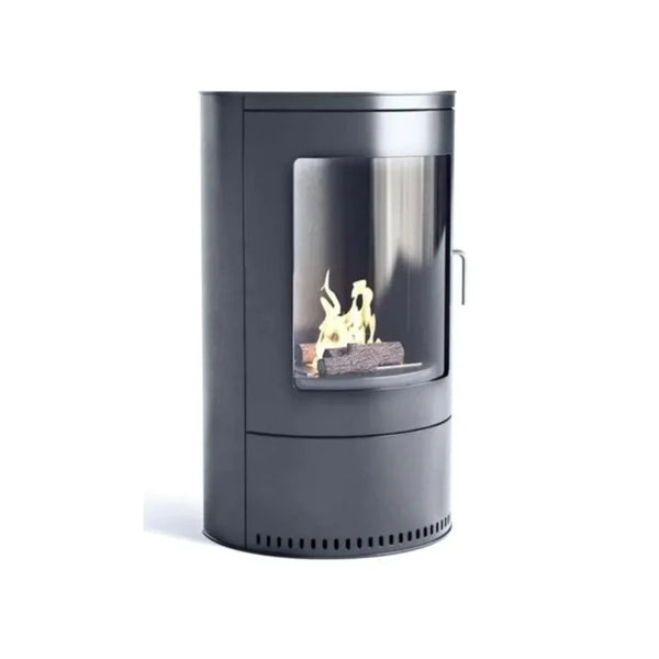 Hampton Bioethanol Modern Stove Grey Offer with accessories / No Flue - The Stove House