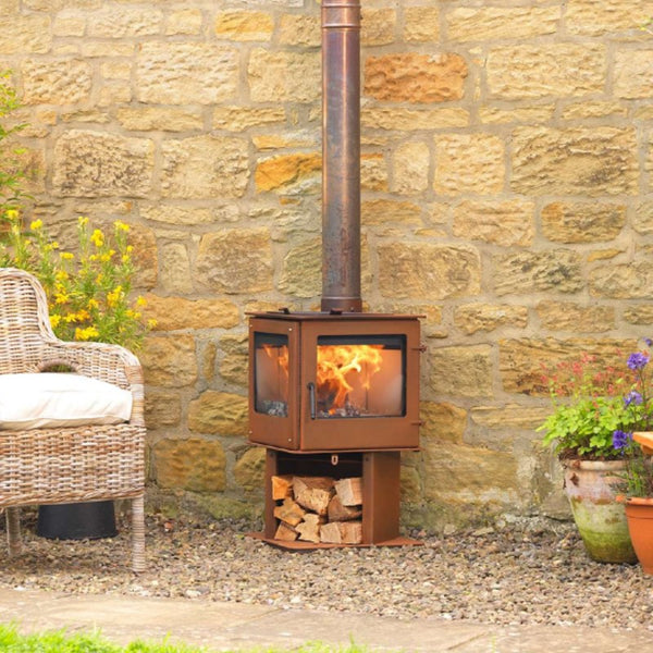 Go Eco PanofireOutdoor Stove Product Features - Very clean burning and low emissions compared to other outdoor burners – beats the Ecodesign 2.4g/kg particulate emissions limit for indoor stoves. Delivery to Midhurst, Haslemere, Worthing, Chichester, and all areas local to these areas. The Stove House Ltd 01730 810931