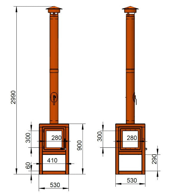 Henley Outdoor Thor D12 - The Stove House Ltd 01730810931