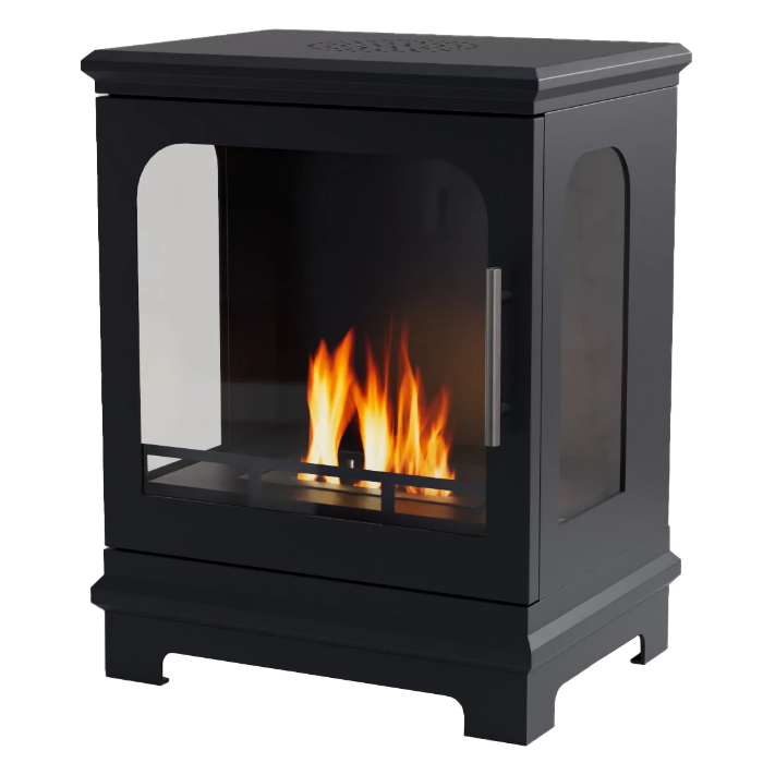 Honolulu Black / White Bioethanol Stove