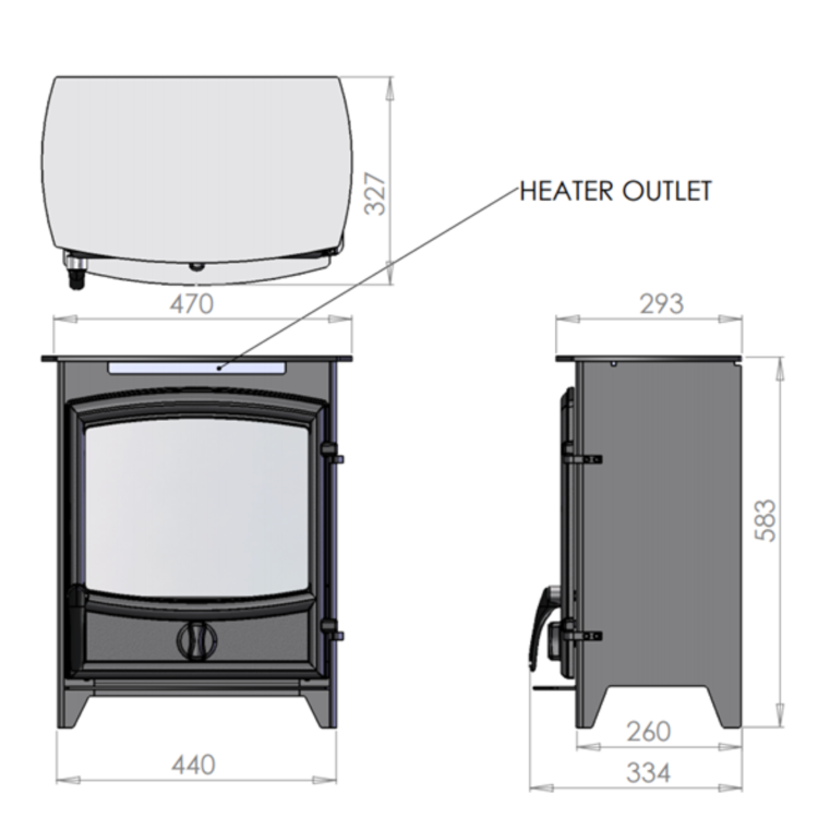 Charlton & Jenrick 3D Ecoflame Electric Stoves