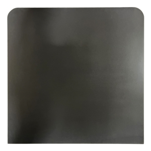 Square Black Granite Hearth - 840 mm x 840 mm x 20 mm thick at The Stove House Ltd. West Sussex.