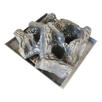 Muztag Mallorca LPG Gas Patio Outdoor Heater with glass top from The Stove House great outdoor heaters from your local stove & fire showroom - The Stove House 01730810931