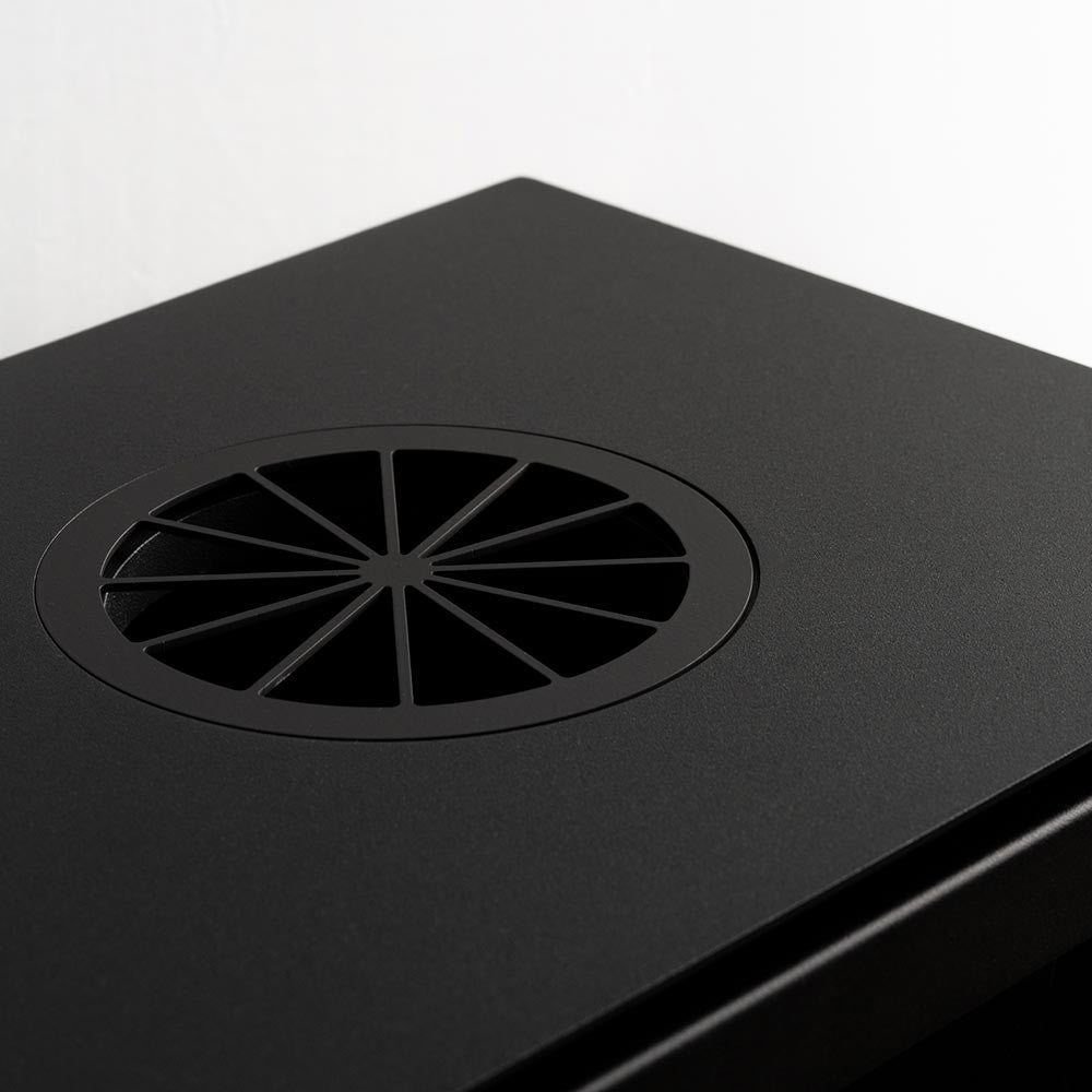 Black Scandi Bioethanol Stove - The Stove House 01730810931