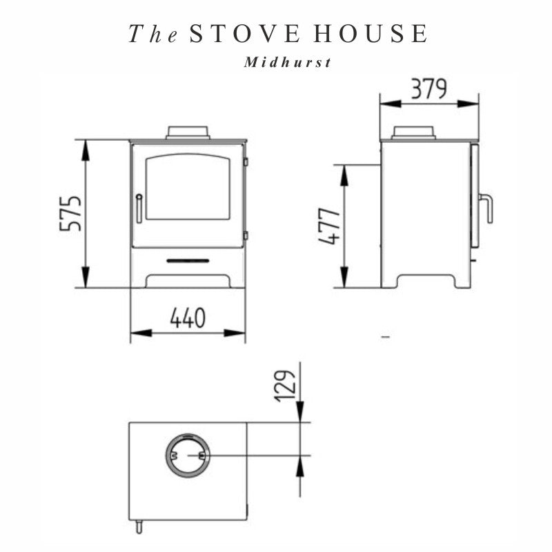 Jydepejsen Country 575 - The Stove House