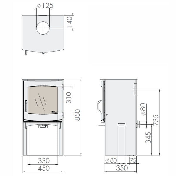Dik Geurts Ivar 5 Store EA also Low u0026 High option available – The Stove  House