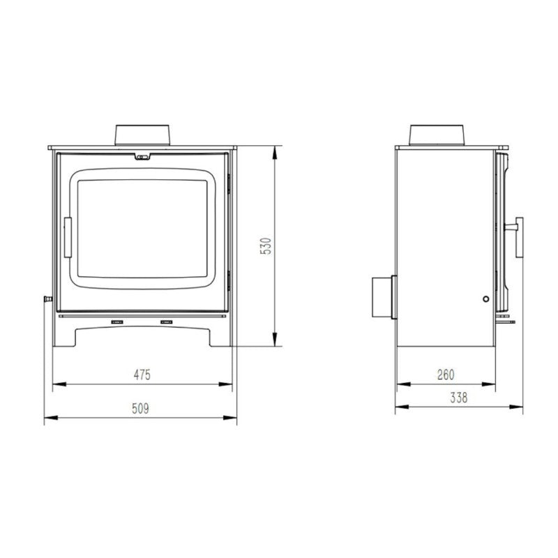 Dura Flue Chadwick - The Stove House 01730 810931