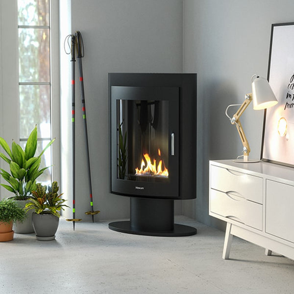The Henley Madrid Bioethanol Flueless Modern Stove / woodburner – The Stove  House