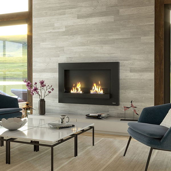 The Henley London Bioethanol Flueless Modern Stove / woodburner – The Stove  House