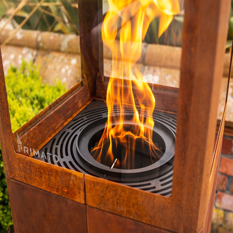 Qube Pellet Patio Heater - The Stove House