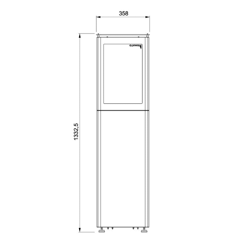 Qube Pellet Patio Heater - The Stove House