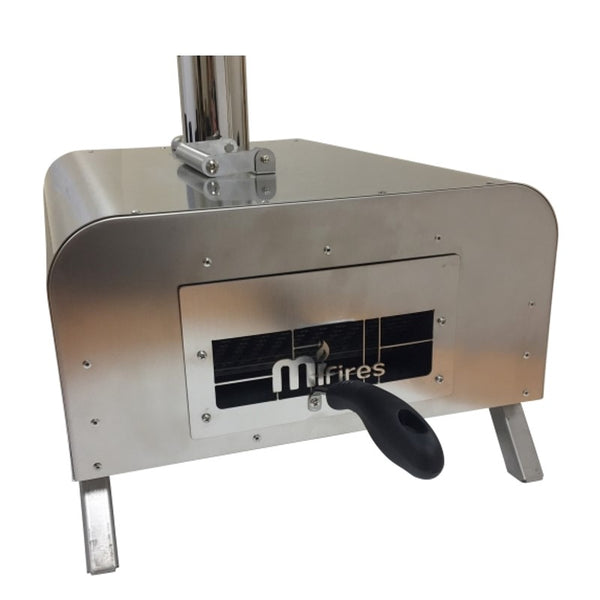 Mi-Fire Carina Pellet/Wood Fired Pizza Oven - Stainless Steel – The Stove  House