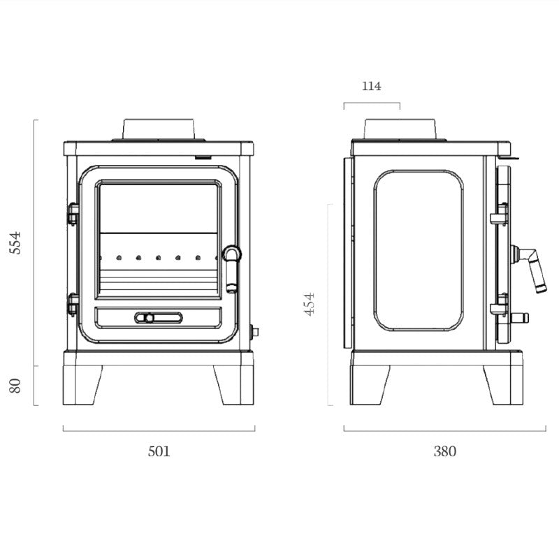 Vega Edge 200SL Eco - The stove house
