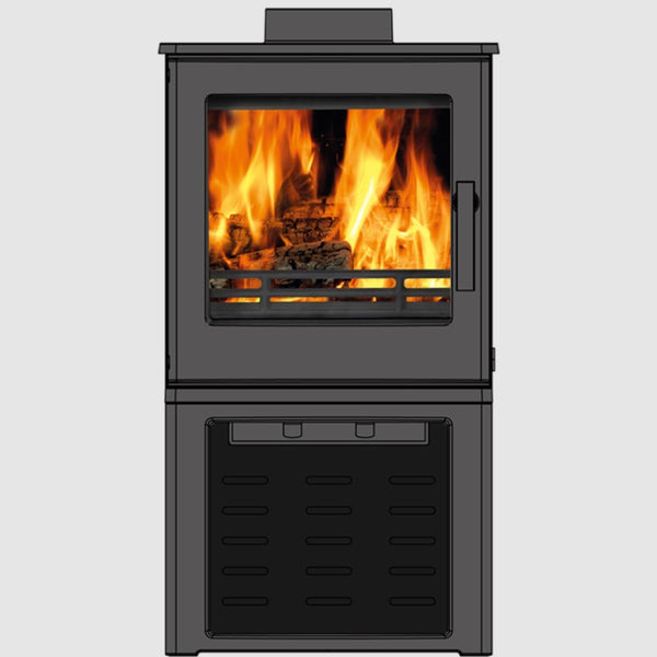 ACR Woodpecker WP4 LS 4.3kW SIA Eco Design Ready Wood Burning Stove – The  Stove House