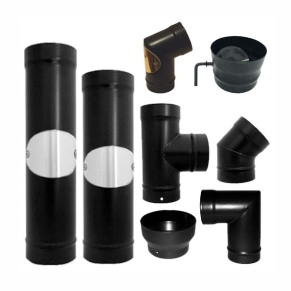Flue Liner u0026 Pipe Fittings for Woodburners u0026 Stoves at The Stove House