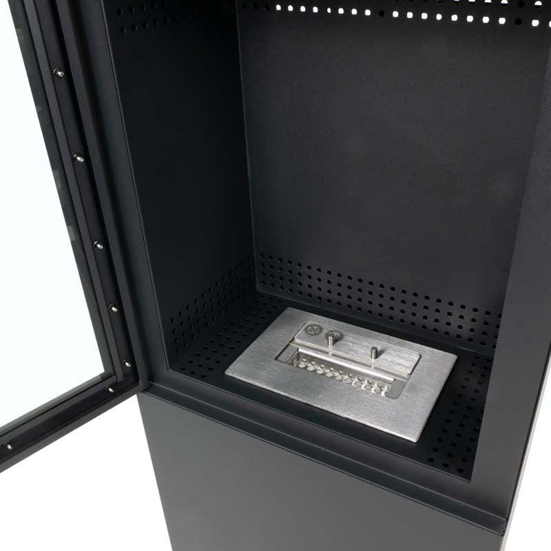 JACKSON - SQUARE BIOETHANOL STOVE - The Stove House 01730810931