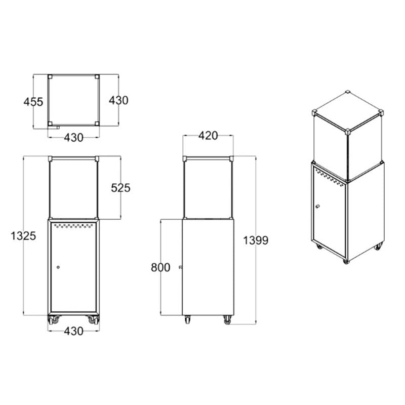 Measurements for the Muztag Malaga Patio Heater a is a simple, stylish and affordable LPG patio heater from The Stove House 01730 810931 your local Garden heating specialist.