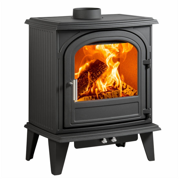 Hunter Cleanburn Nordstrand Black or Porcelain Cream Enamel Stove – The  Stove House