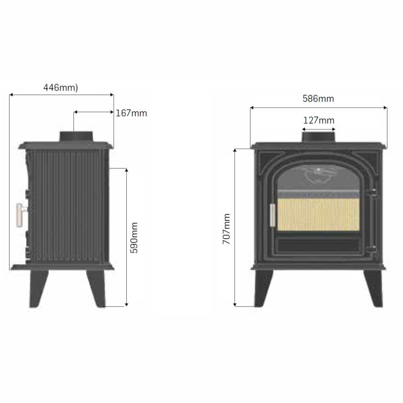 Cleanburn Nordstrand 5 - The Stove House