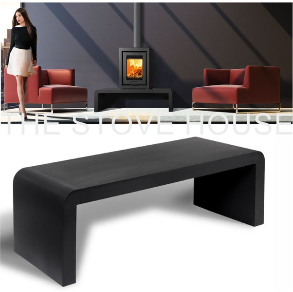 Hunter Di Lusso R4 Cube Woodburner Quattro, Arco, Cento Stove u0026 Bench – The  Stove House