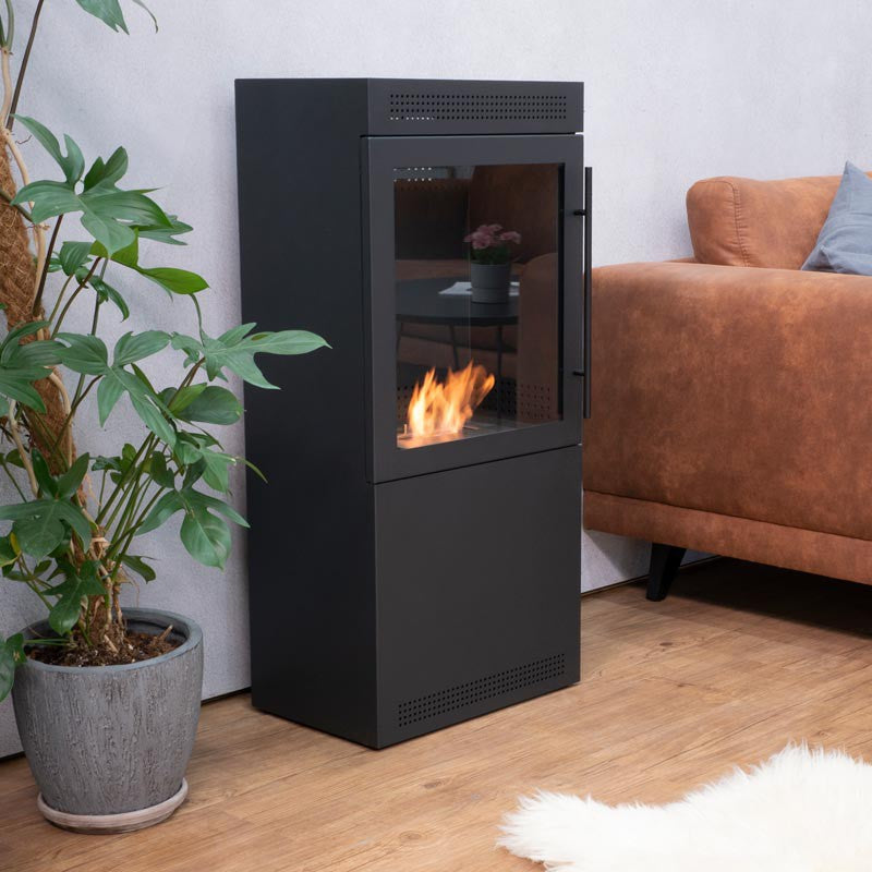 JACKSON - SQUARE BIOETHANOL STOVE - The Stove House 01730810931