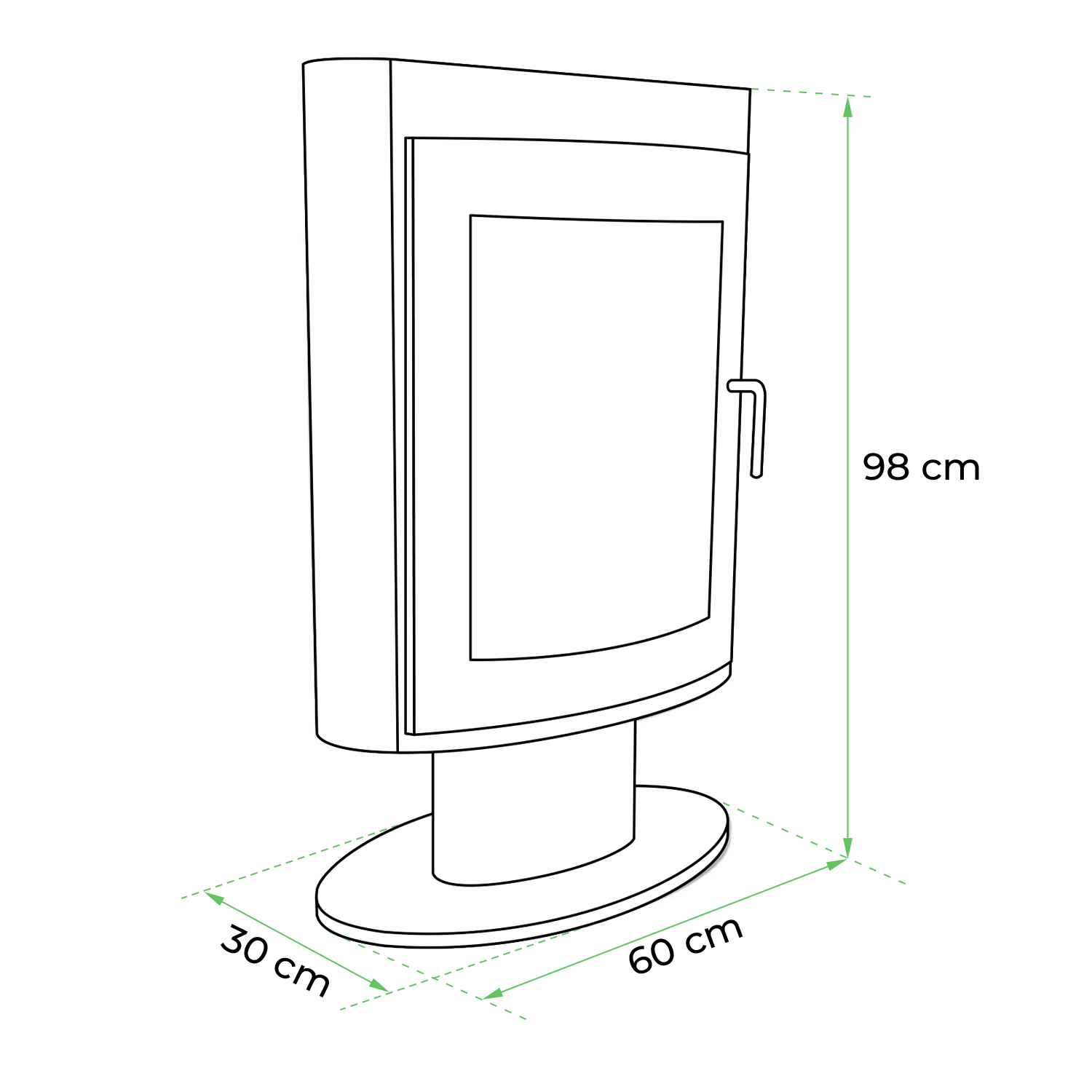 NEW!!! Trenton Bioethanol Stove - The Stove House Ltd 01730 810931
