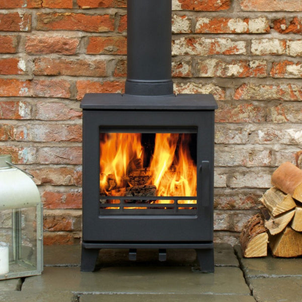 ACR Woodpecker WP4 4.3kW SIA Eco Design Ready Wood Burning Stove – The  Stove House
