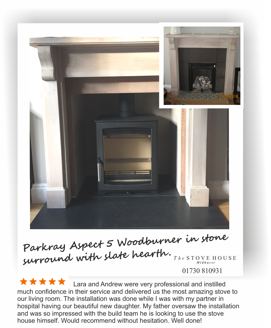 Parkray Aspect 5 Supplied & Fitted by The Stove House