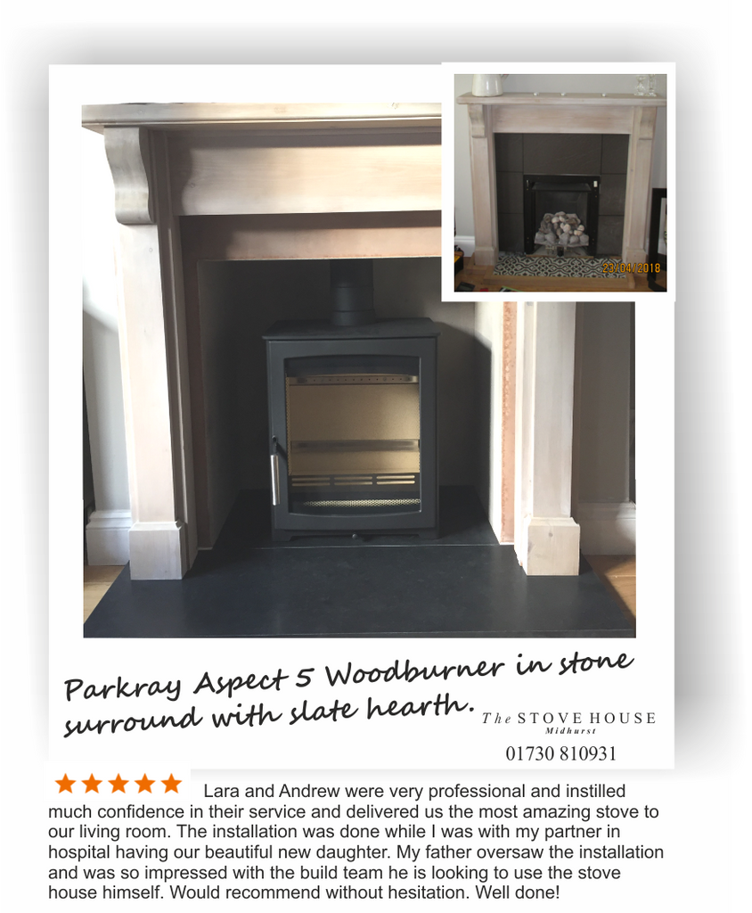 Parkray Aspect 5 Supplied & Fitted by The Stove House