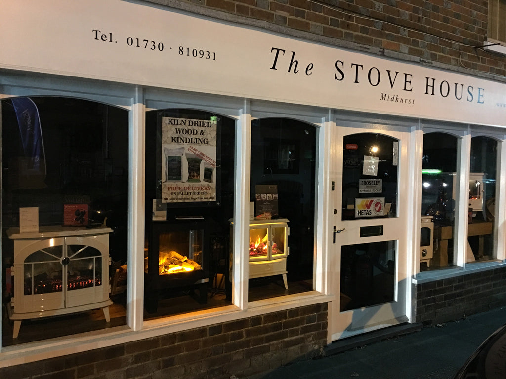 #Dimplex & #Evonic #electric #stoves are looking good in #thestovehouse window