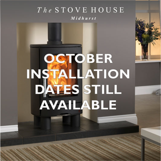 Some Installation Dates Still Available for October - Hurry!