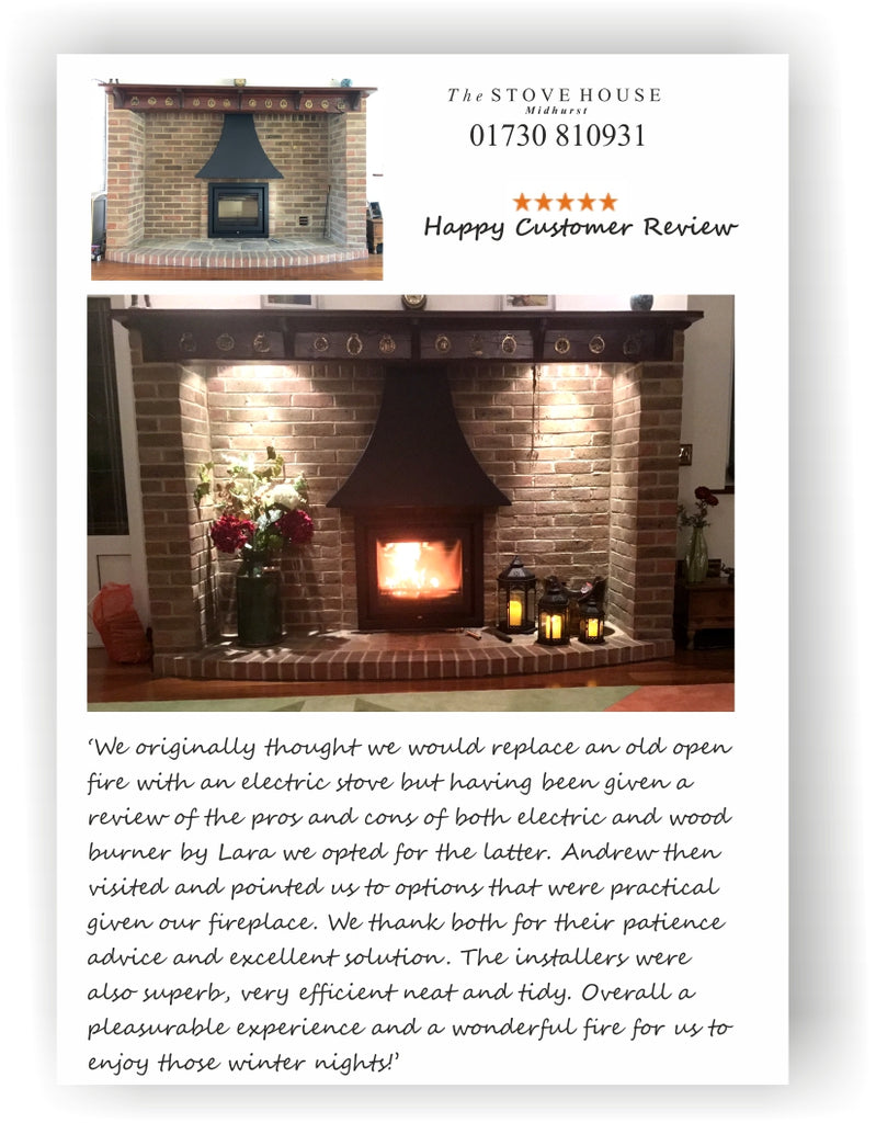 Customer Review on The Stove House Midhurst. 01730 810931