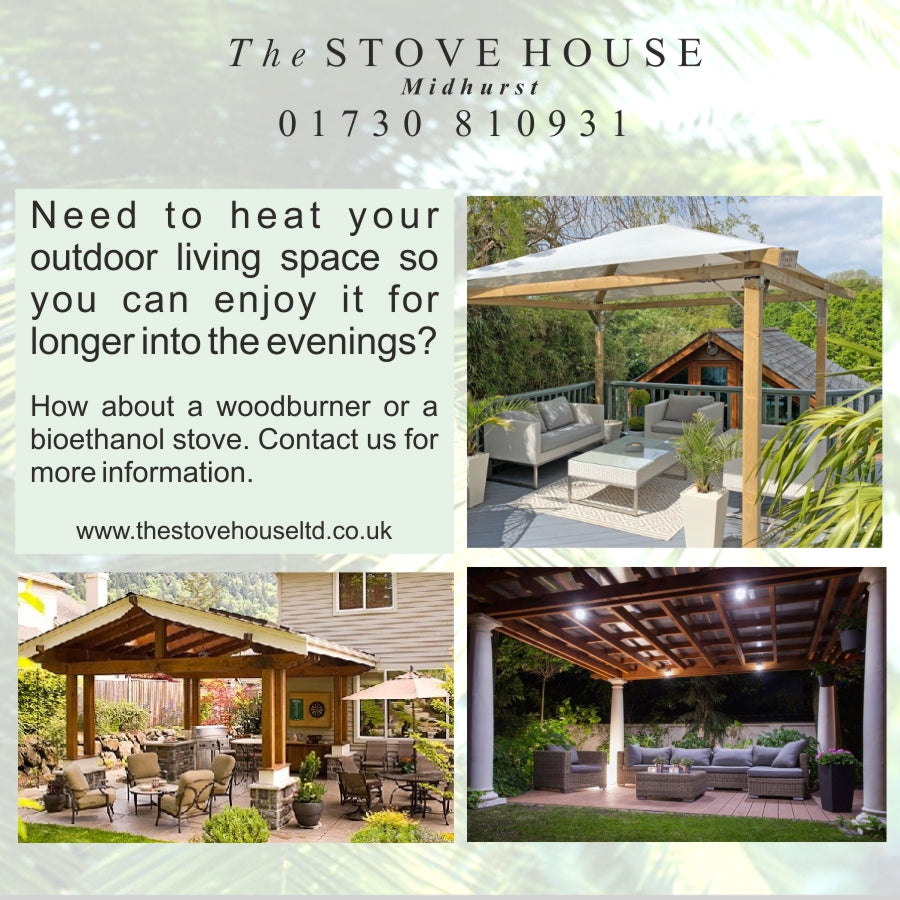 Heating for your outdoor room / living space