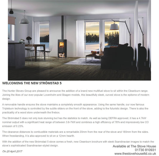 The Stove House now featured on the 'Fireplace Info' Website