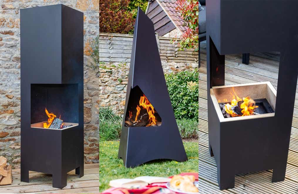 Chimineas and outdoor woodburners, stoves, firepits and kamado grill at The Stove House nr Chichester in West Sussex, your local fireplace showroom 01730 810931