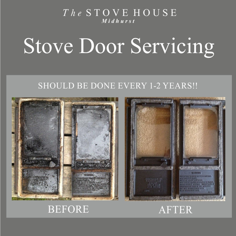 Woodburning Stove Door Servicing / Service