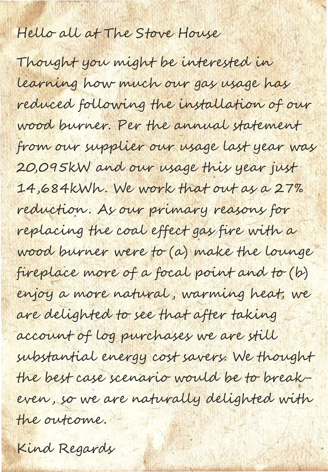 Proof That a Stove Reduces Your Energy Bills